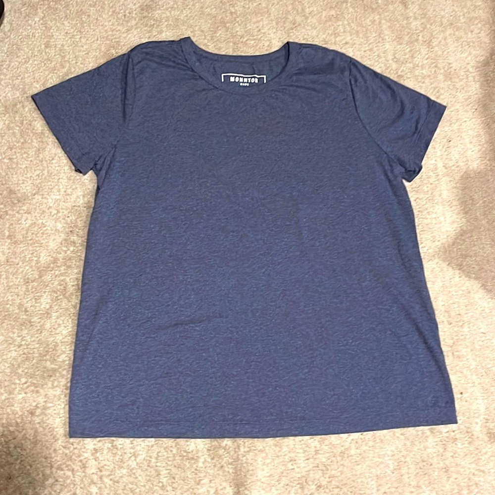 Mounting Made slate blue t-shirt XL